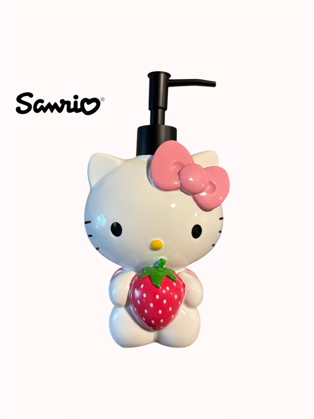 NEW Hello Kitty strawberry soap dispenser